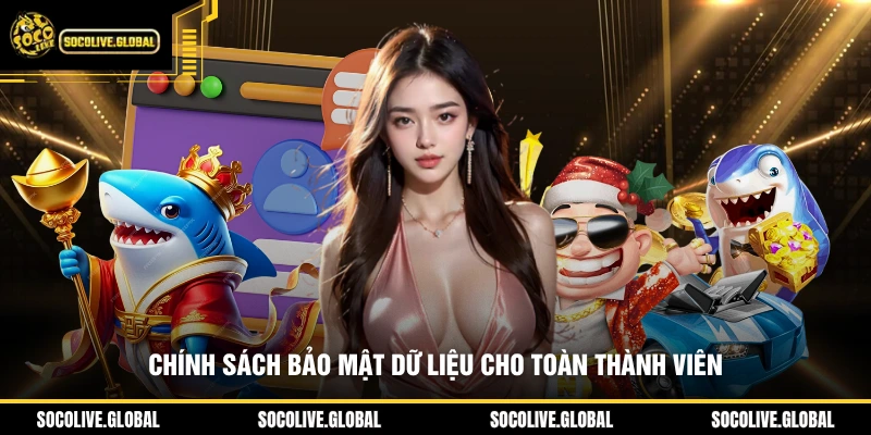 Chính sách bảo mật dữ liệu cho toàn thành viên